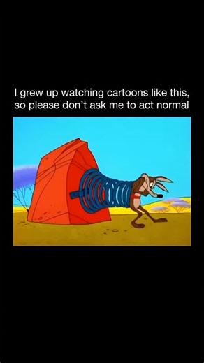 Purely_History_001 on Instagram: "Road Runner and Wile E. Coyote are two of the most iconic animated characters ever created, debuting in 1949 as part of Warner Bros. Looney Tunes. The series was largely shaped by director Chuck Jones and writer Michael Maltese, who distilled comedy down to pure visual storytelling. The premise is simple and endlessly repeatable. Wile E. Coyote is a self described super genius obsessed with catching the impossibly fast Road Runner. Every plan fails, usually beca