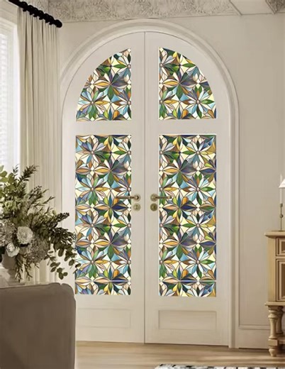 Window Film | Static Cling, Custom Size, UV Guard, Decorative Design Nn031m - Etsy