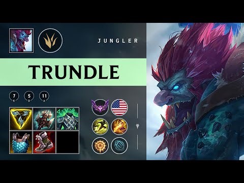 Trundle Jungle vs Shaco - NA Master Patch 25.24