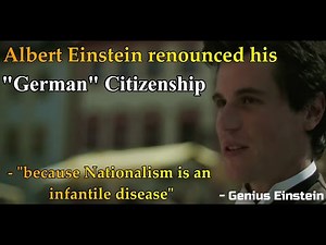 Albert Einstein renounced his "German Citizenship" | Genius Einstein Series