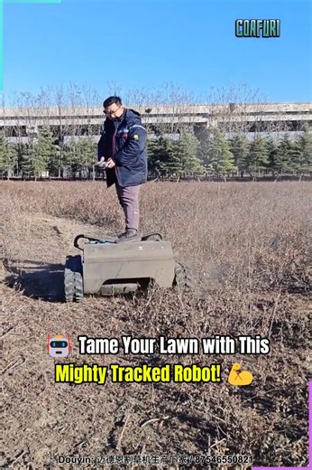 48K views · 219 reactions | 烙 Tame Your Lawn with This Mighty Tracked Robot!  | Creative Inspiration For You | Facebook