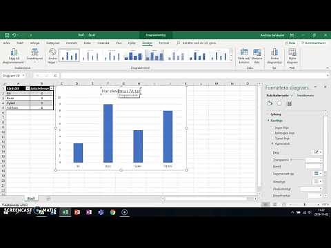 Stapeldiagram i Excel (grund)