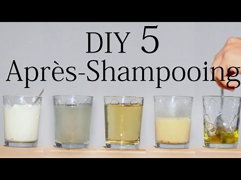 5 DIY pour l'après-shampooings maison ! Cheveux fourchus, gras, secs, cassants, rêche… #190