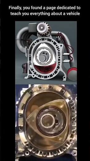 How does Wankel Engine Work #WankelEngine #RotaryEngine #MazdaRX7 #EngineTechnology #AutomobileTech