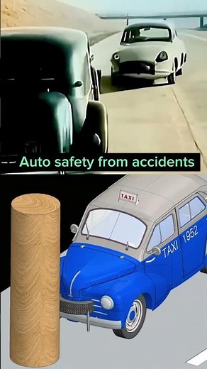 How Crumple Zones Save Lives|Car Crash Safety Mechanism Explained#automobile #viral