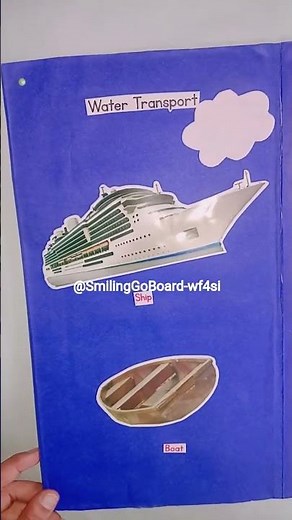 Beautiful Travel Brochure Making | Easy School Project | Exploring the World Through Transport