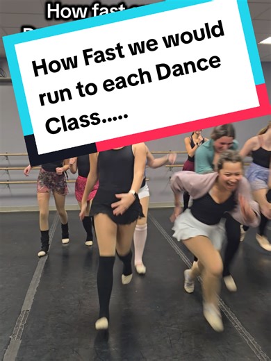 Well we know which one is the favorite! But u gotta watch till the end, the last one is the best one 😉 How fast would you run to each dance class? 🩰 #dance #dancer #dancelife #dancememe #dancersoftiktok
