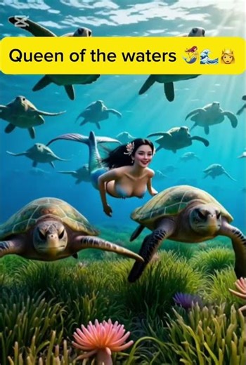 🔥 “A Mermaid’s Secret World — Swimming With Ocean Giants