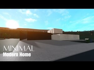 Bloxburg | Minimal Modern Home | House Tour