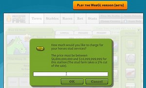 Studding out in Flash vs Studding out in WebGL | Hooves Of Fire - Horse Racing Game