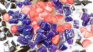 123K views · 8K reactions | របៀបធ្វើបង្អែមចំរុះគ្រប់ប្រភេទ ថែមទឹកកកឈូសតិចទៀតរឹតតែឆ្ងាញ់ | Cooking with Nisa | Facebook