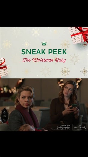 Hallmark & Christmas are life🎄🌟 on Instagram: "Sneak Peek of The Christmas Baby starring Katherine Barrell and Ali Liebert. Premiering Sunday December 21st on Hallmark Channel as the last Countdown To Christmas movie. Next day on Hallmark+ 🎄🎅💫 #TheChristmasBaby #CountdownToChristmas @katbarrell @aliliebert @eva.l.tavares @barbaraniven @misskatreynolds @sarahgrassmick 🎥 Hallmark Media"