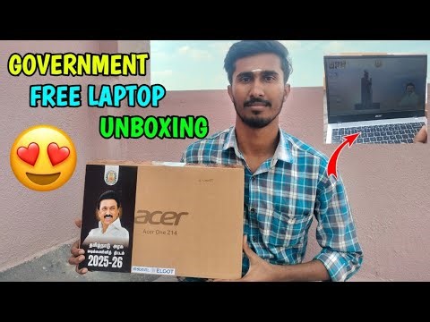 Government Free Laptop💻 Unboxing and Full Review | Free Laptop Worth Ah ? | Government Free Laptop💻🤩