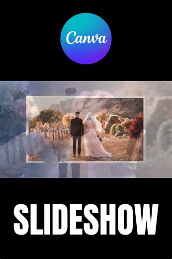 Amazing Photo Slideshow in Canva #slideshow #canvaanimation | Canva Tutorials