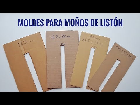 How to Make a Perfect Bow Template | How to Make a Hair Bow Template | Gabarito para Laços.