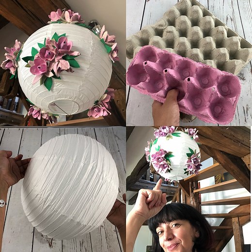 1.3M views · 6.7K reactions | buongiorno e buon martedi !! Guardate come Maria Veneziano decora una lanterna cinese!! Facile semplice veloce ♻️♻️♻️ Perché riciclare è bello !!! Seguici anche su Instagram e YouTube www.youtube.com/c/creativemamy www.instagram.com/creativemamy | CreativeMamy | Facebook