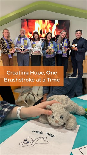Seattle Children's on Instagram: "Last week Seattle Children’s patients spent the afternoon creating art with muralist Stevie Shao and art therapist Laura. These pieces will help inspire a future Downtown Seattle mural for the Summer 2026 Unity Loop—stay tuned!"