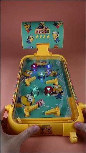 JG610DES - Flipper Electronique Minions, Minions Electronic Flipper - Lexibook