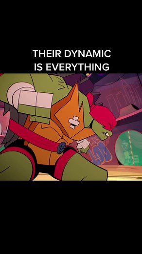 the raph and donnie dynamic is soooo underexplored. i love them so much #riseofthetmnt #rottmnt #tmntdonnie #tmntraph