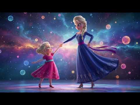 Elsa & Baby Princess Snow Sparkle Dance ❄️✨ | Full Video