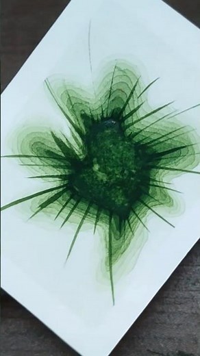 You Won’t Believe This is One Color 💚 | Green Monster Painting (Day 6)