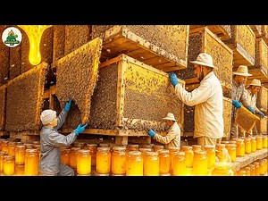 Amazing Millions of Liters of Pure Honey in the Biggest Bee Farm in the U.S | Top Discovery 4K