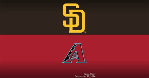 San Diego Padres at Arizona Diamondbacks Game Story, Scores/Highlights - 09/29/2024
