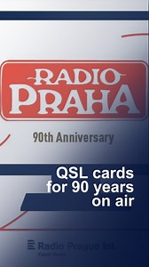 🎙️ 90 years on air! We are celbrating the anniversary with a new series of QSL cards — a tradition that connects listeners across decades and continents. 📻 From shortwave signals to postcards on fridges around the world. | Radio Prague International