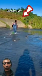 1.8M views · 61K reactions | Wanita sombong inj gagal menangakap ikan disungai #hiburan #shorts #short #reels #fyp | Madan Aan | Facebook