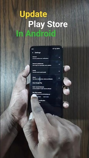The Secret Way to Update Google Play Store [Android Trick] #tipsntricks #shorts