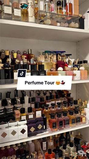 Long awaited perfume collection tour Part 1, Part 2 is already posted 🥰 . . #perfumecollection #perfumetour #PerfumeTok #FragranceCommunity #CleanGirlFragrance