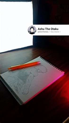 Baki Hanma Fanart ✍️ | Pencil Color Drawing Tutorial #art #anime #drawing #shorts