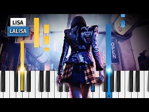 LISA - LALISA - Piano Tutorial