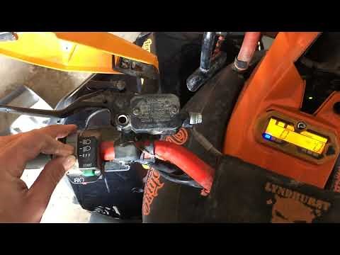 HOW TO CLEAR ATV MAINTENANCE REQUIRED CODE - CANAM RENEGADE OUTLANDER XMR XXC XT MAX