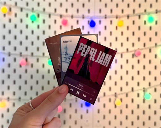 Custom Song Stickers, Music Stickers, Laptop Stickers, Tumbler Stickers, Journal Stickers, Scrapbook Stickers, Phone Case Stickers - Etsy