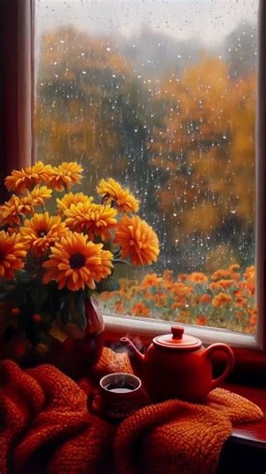 Rainy music sound and relaxing#rain #relxing #viralshots #naturesounds