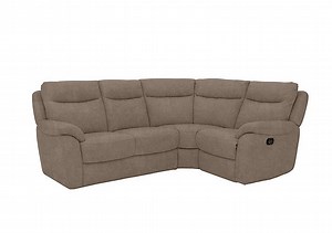Snug Compact Fabric Corner Sofa