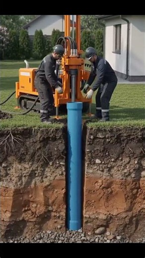 How It Works: Drilling a Water Well!