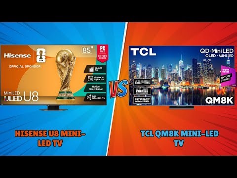 Best 85 Inch Mini LED TV in 2026 | Hisense U8 Mini LED TV VS TCL QM8K Mini LED TV