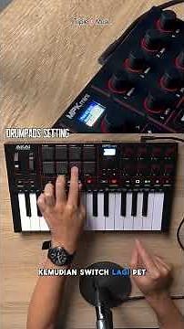 How to Transpose & Pads Setting Akai MPK Mini MK4