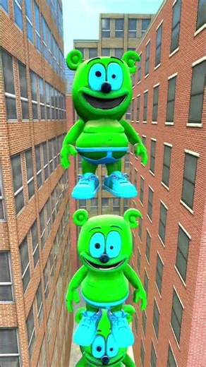 🌈🐻🏗️ GUMMY BEARS RAINBOW TOWER STACKING ON SMALL GUMMY BEAR IN GMOD