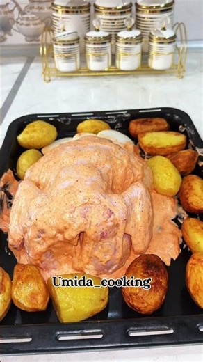 13-kun 13-retsepti🎄Assorti ovqat va tovuq pishirish retsepti😋Yangi yil dasturxoni uchun#cooking