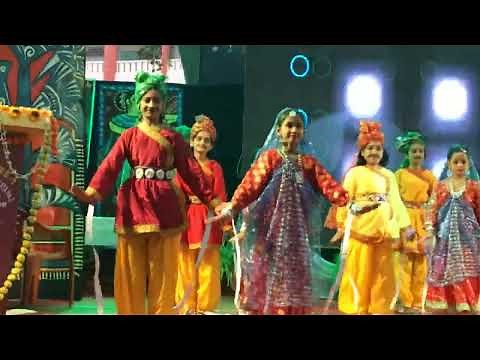 Rajasthani puppet dance|| Annual day 2025 || Kharagpur IIT KV || Choreograph by Shreya Pramanik