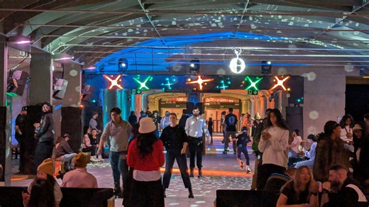 Union Station’s Roller Express: Free skating in downtown Toronto