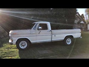 1971 Ford F-250 Sport Custom Camper Special 390