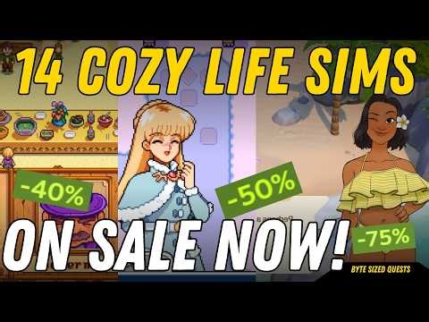 BEST Cozy Games & Farming Sims to Buy During the Steam Spring Sale!