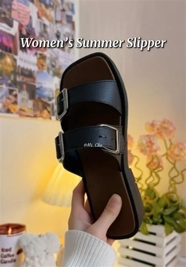 Stylish Women's Summer Slippers for Outdoors