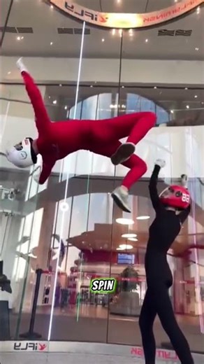 Indoor Skydiving Gone Wrong 😨 #windtunnel #fail