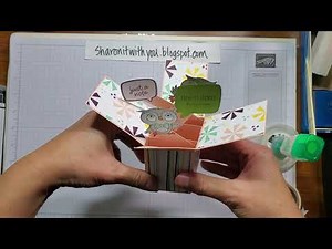 #95 VIDEO Pop up box card with images card tutorial with video