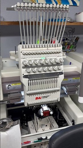 Bai Vision vs Bai Mirror Embroidery Machine #embroidery #dtg